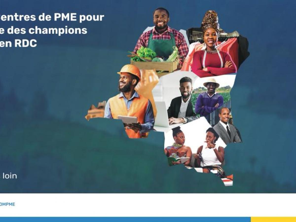 image illustrant les differents metier des centres de PME RD Congolaises